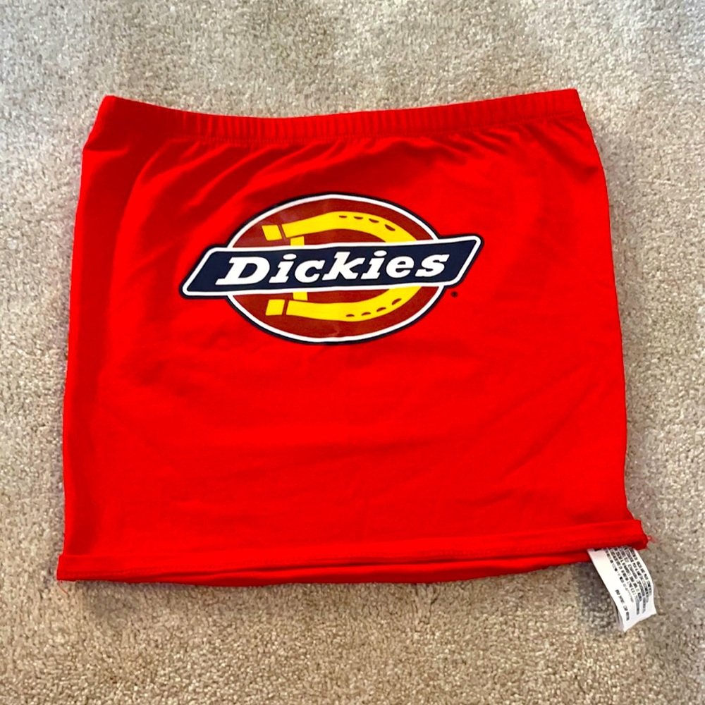 Red Dickies Tube Top